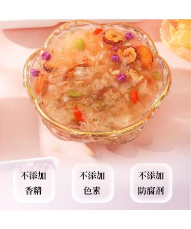 Chinese red dates white fungus nuts lotus root powder soup 500g nutritious substitute food sweet breakfast powder instant healthy and delicious breakfast Congee (Red jujube nuts 2 cans) Red jujube nuts 2 cans - Buy Online on SooperMarket.com