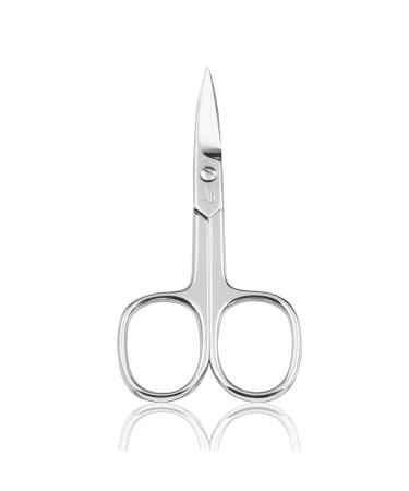 Titania nail scissors Solingen (9.5cm) curved scissors Extra sharp nail scissors Professional manicure scissors made of carbon steel Made in Germany (Solingen) bent 9.5 cm