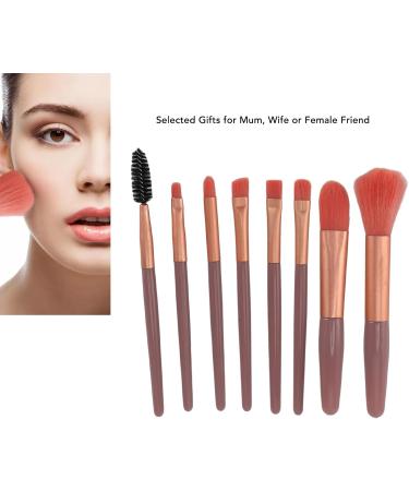 Makeup Brushes Kit Makeup Brush Set 8 Piece Aluminum Tubes for Daily Use - Buy Online on SooperMarket.com