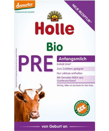 Holle Organic Pre-Initial Milk (6 x 400 gr) 400 g (pack of 6)