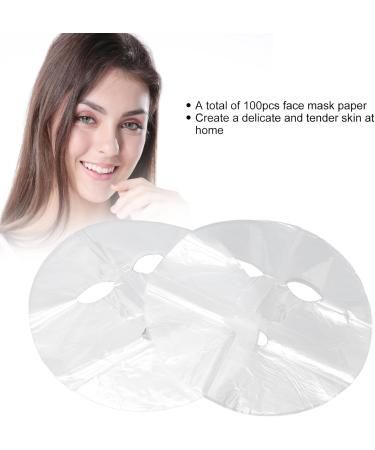 100 pieces of DIY facial mask (cling film) one-time anti evaporation and moisturizing facial mask (wrapping paper) for moisturizing the face - Buy Online on SooperMarket.com