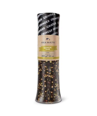 Silk Route Spice Company Tropical/Rainbow Pepper Giant Grinder 205G Tropical/Rainbow Peppercorn