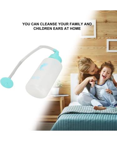 Ear Wax Removal Kit - Cleaning Spray Bottle for Adults & Kids | Ear Irrigation Flushing System - Buy Online on SooperMarket.com