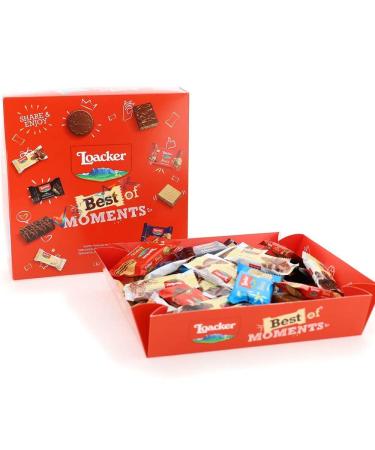 Loacker Best of Moments Assortment 12 Flavours Individually Wrapped 600g