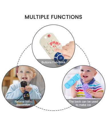 Shop Silicone Bathing Toys for 3-Month-Olds | Remote-Controlled Dental Aid & Soothing Bite Rings | Black & White - Buy Online on SooperMarket.com