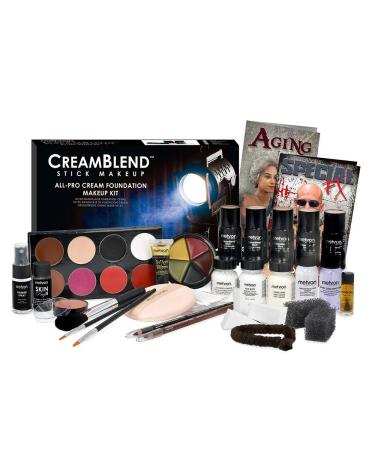 Mehron Makeup Creamblend All-Pro Student Makeup Kit (Fair)