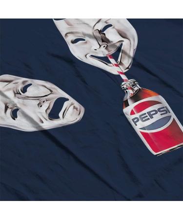 All+Every Pepsi Theatre Masks Men's T-Shirt M Navy Blue - Buy Online on SooperMarket.com