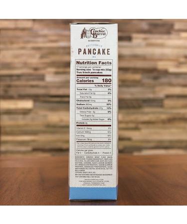 Cracker Barrel Buttermilk Pancake Mix - Delicious Breakfast Mix for Fluffy Pancakes - Buy Online on SooperMarket.com