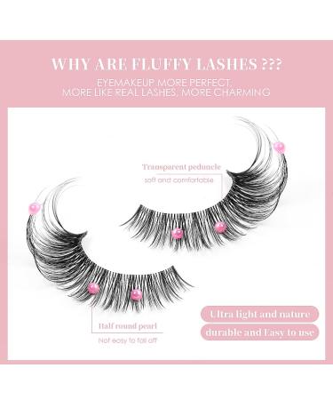 24 Pairs Handmade False Eyelashes | Wispy Fluffy Cat Eyelashes - Versatile Styles & Ultra-Comfortable for Everyday Glam - Buy Online on SooperMarket.com