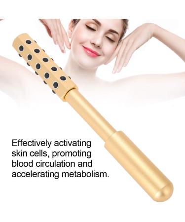 Germanium Particle Facial Massage Roller | Anti-Wrinkle Beauty Bar & Face Lift Tool | Durable Massager for Skin Firming & Wrinkle Removal - Buy Online on SooperMarket.com