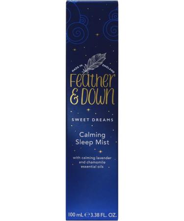 Feather & Down Sweet Dreams Calming Sleep Mist (100ml) - Lavender & Chamomile Essential Oils - Cruelty Free & Vegan - Buy Online on SooperMarket.com