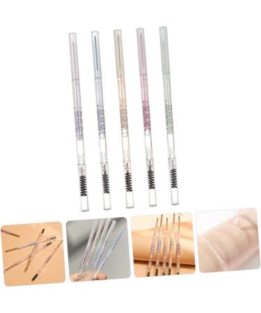 BELLIFFY 5pcs Women Eyebrow Pencils Brow Pencils with Brush Anti-perspiration Eyebrow Pens Makeup Tools Paste - Buy Online on SooperMarket.com