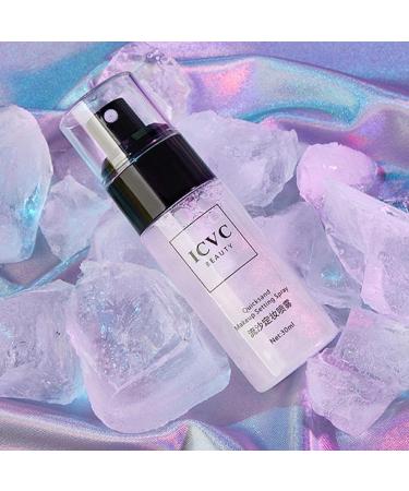 30ml Glitter Fast Finishing Makeup Setting Spray Moisturizing Long Oil Waterproof B8P7 Fixer Up Lasting Foundation Make - Buy Online on SooperMarket.com