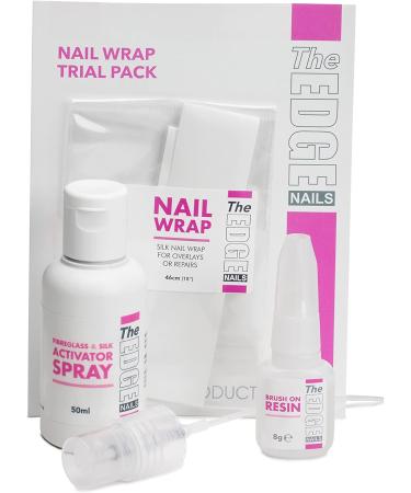 THE EDGE Silk/Fibreglass Nail Wrap Trial Kit - Strengthen & Repair Nails - Buy Online on SooperMarket.com