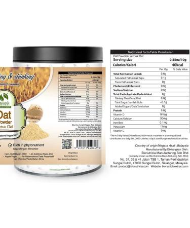 9x Oat Powder (200g / Can) - Buy Online on SooperMarket.com