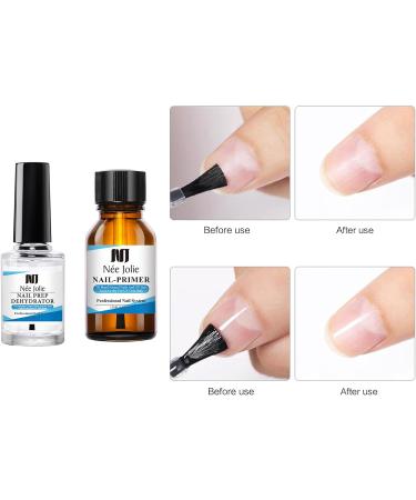 Nail Primer Nail Prep Dehydrate Nail Art Bases Gel For Nails Polish Fast Dry Bonding Helper Dehydrator Primer Acid Free Acid-free Primer Nail Prep Dehydrator And Primer For Gel Polish Gel Nails Polish desiccant - Buy Online on SooperMarket.com