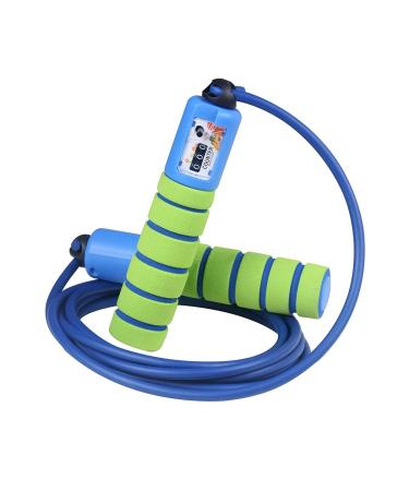 Browill Springeil Speed Rope with counters and comfortable & anti-slip handed light jumping ropes for workout crossfit boxing training and fitness
