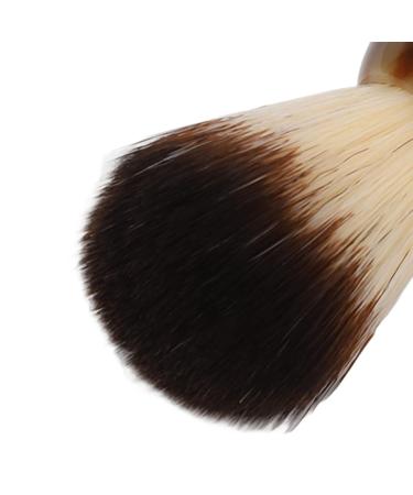 Natudeco Beard Shaving Brush | Curved Handle Men's Beard Cleaning Brush | Soft Nylon Quick Drying for Barbers - Buy Online on SooperMarket.com