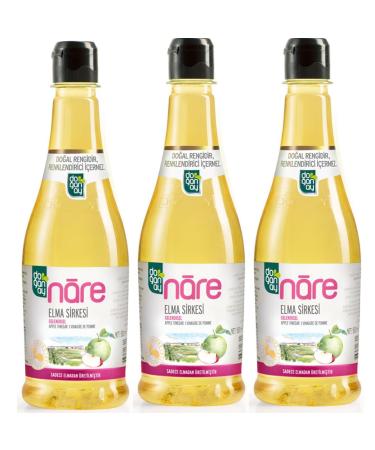 Doganay Apple Vinegar%100 1000 ml x 3 Pieces