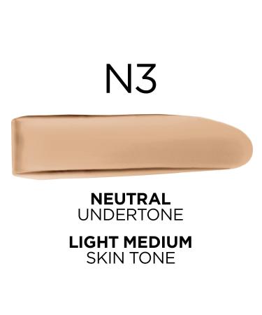 L'Oreal Paris True Match Super-Blendable Foundation SPF 17 N3 Light Medium 1 Fl Oz - Pack of 1 - Buy Online on SooperMarket.com