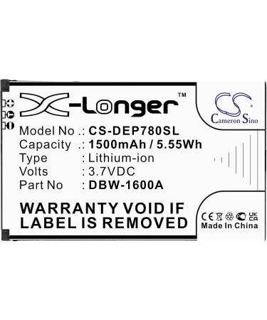Replacement Battery for Doro 7010 7011 7781 | DBW-1600A 1500mAh/3.7V - International Shipping Available - Buy Online on SooperMarket.com