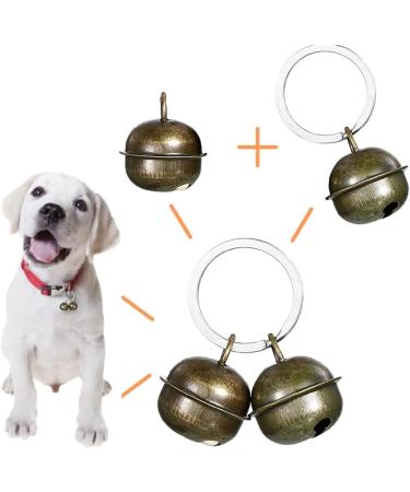 Leeq Extra Loud Pet Tracker Bell for Cats & Dogs | Durable Collar Bell & Charm for Black Cats | Perfect Dog Collar Accessory - Buy Online on SooperMarket.com