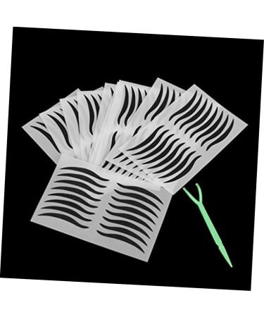 PLAFOPE 240 Pairs Double Eyelid Tape Smoky Eyeliner Stickers Reusable Sticker Eyeliner Adesivo Crease Black - Buy Online on SooperMarket.com
