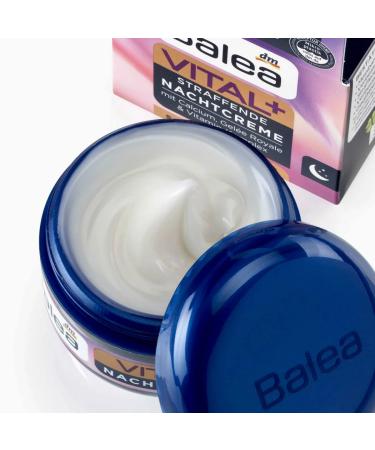 Balea VITAL + Intensive Facial Night Cream 50ml - Best German Skincare for Youthful Skin - Buy Online on SooperMarket.com