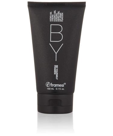 Framesi BY Hair Gel | BY Pearl Hydro Gel Light | BY Lava Hydro Gel Strong | 5.1 fl oz | Volume and Shine | Color Treated Hair Framesi BY Lava Hydro Gel Strong 5.1 Fl Oz