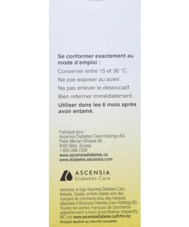Ascensia Ketostix Reagent Strips for Urinalysis 2880U (50 strips) - Buy Online on SooperMarket.com