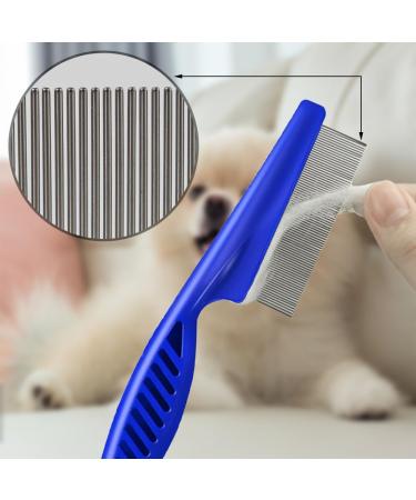 4 Pcs Flea Comb for Cat Dog Flea Lice Comb Pet Flea Combs Removal Lice Comb Fine Tooth Metal Flea Comb for Cats Lice Combs Fine Tooth Comb Grooming Set - Buy Online on SooperMarket.com