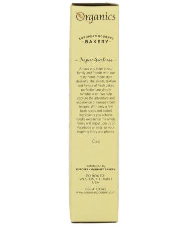 Organic Vanilla Cake Mix - European Gourmet Bakery, 15.25 oz | Bake Delicious Treats - Buy Online on SooperMarket.com