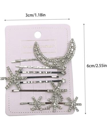 Gogogmee Clip Hair Accessories for Hair Decorations Bling Hair Pearl Hair Accessories Barrettes for Women Jeweled Barrettes Flower Decor Rhinestone Bobby Pins Fashion Hair Pin - Buy Online on SooperMarket.com