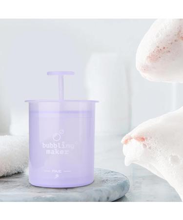 Foam Maker | Face Cleanser Foaming Bottle Bubble Foamer | Ergonomic Pump Facial Cleansing Tool Cleansing Foaming Maker for All Skin Types Purple - Buy Online on SooperMarket.com