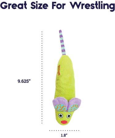 Petstages Green Magic Mightie Mouse - Catnip-Infused Mouse Toy for Cats | International Shipping Available - Buy Online on SooperMarket.com