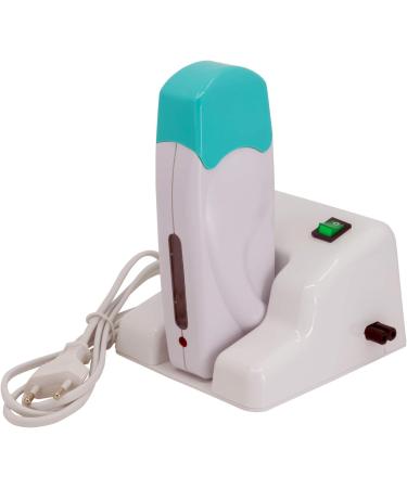 Epilwax Complete Hair Removal Waxing Kit with Modular Base - 6 Azulene Wax Cartridges, Roll-On Heater, 100 Strips & Waxing Oil - Buy Online on SooperMarket.com