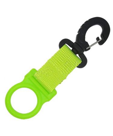 Scuba Diving Regulator Octopus Holder with 1" Webbing and Clip Yellow