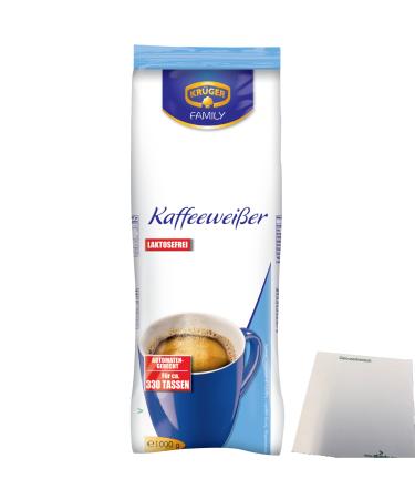 Kr ger coffee whitener lactose-free Coffee Creamer 1 pack (1x1 kg bag) + usy block
