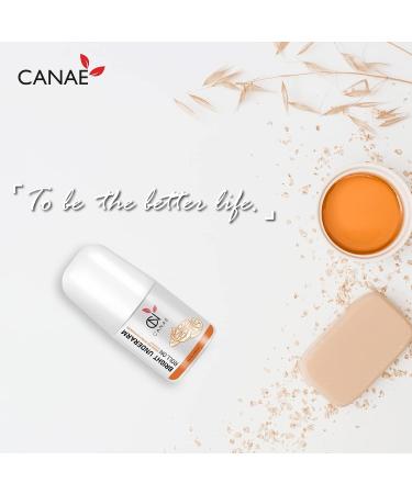 Underarm Skin Renewal Roll On - Natural Orange Peel Deodorant for Sensitive Skin - Aluminum Free - Women and Men - by CANAE - Buy Online on SooperMarket.com