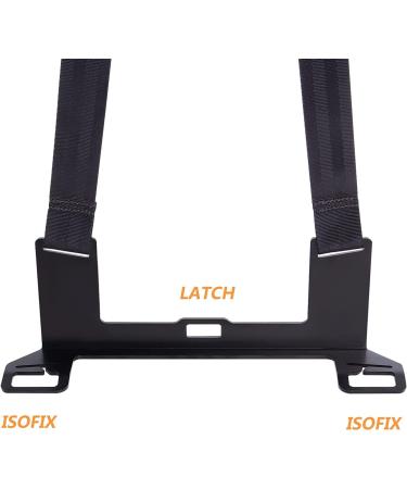 Poweka Universal ISOFIX Adapter Kit for Child Seat Anchors - Steel Bracket with Fixing Strap - Buy Online on SooperMarket.com