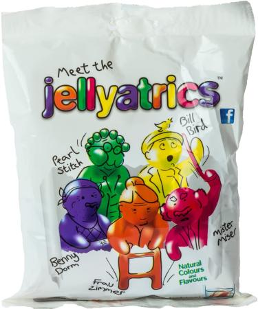 JELLYATRICS Fruit Flavoured Jellies 150g