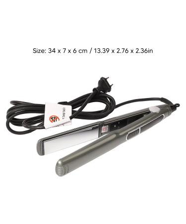 Professional Hair Straightener | Adjustable Flat Iron | 480 F Ceramic Hair Straightening | EU Plug 220V - Buy Online on SooperMarket.com