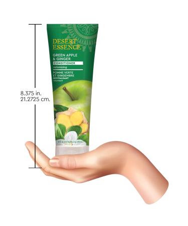 Desert Essence Green Apple & Ginger Conditioner - 8 Fl Oz - Volumizing & Moisturizing for Fine Hair - Buy Online on SooperMarket.com