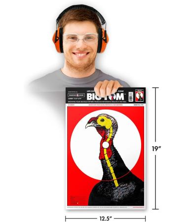 10 Pack Life Size Turkey Paper Shotgun Patterning Targets 12.5x19 - Shooting Practice - Buy Online on SooperMarket.com