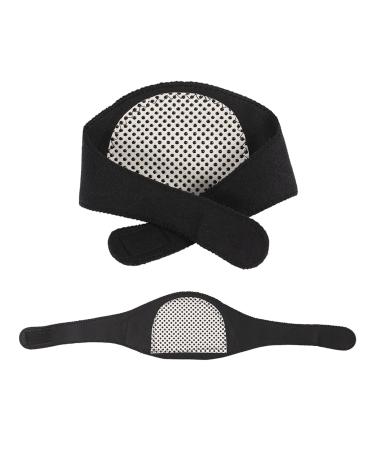 Self-heating neck pad tourmaline magnetic therapy thermal neck support for neck pressure fatigue pain relief