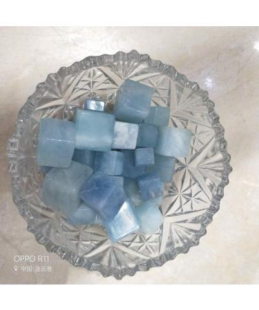 100g 10-15pcs Large Particles Natural Aquamarine Quartz Crystal Specimen Lucky Crystal Love Natural s and Minerals ZFUGEDRLI - Buy Online on SooperMarket.com