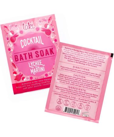 Laki Naturals Cocktail Bath Soaks - Muscle Recovery Epsom Salt Soak - 6 Pack - Buy Online on SooperMarket.com