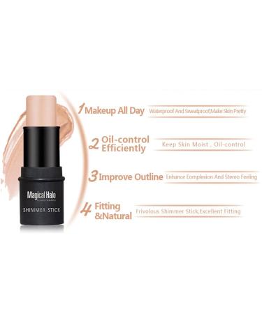 Highlighter Stick & Powder - Contour Makeup Foundation 1 pc (Shade 01) - International Shipping - Buy Online on SooperMarket.com