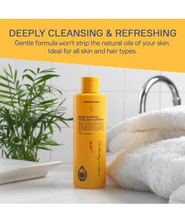 Seven Potation Bartshampoo for Men | Gentle Vegan Beard Cleanser - No Itching 250ml | Woodland Harmony - Buy Online on SooperMarket.com