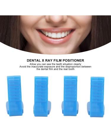 4 Pack Intraoral X-Ray Film Positioning System - Heat Resistant Dental Film Positioner for Front Teeth - Blue - Buy Online on SooperMarket.com